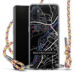 New Carry Case Transparent Stoff colourful/silber