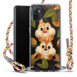 New Carry Case Transparent Stoff colourful/silber