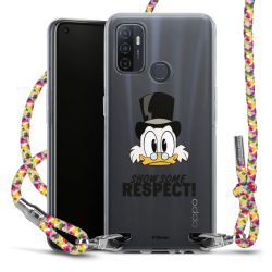 New Carry Case Transparent Stoff colourful/silber