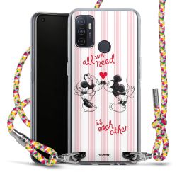 New Carry Case Transparent Stoff colourful/silber