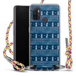 New Carry Case Transparent Stoff colourful/silber