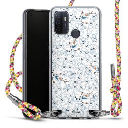 New Carry Case Transparent Stoff colourful/silber