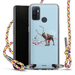 New Carry Case Transparent Stoff colourful/silber