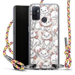 New Carry Case Transparent Stoff colourful/silber