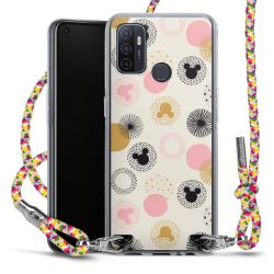 New Carry Case Transparent Stoff colourful/silber