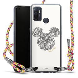 New Carry Case Transparent Stoff colourful/silber