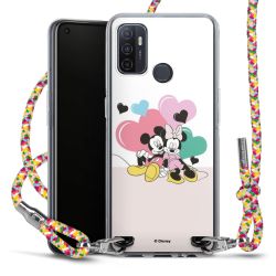 New Carry Case Transparent Stoff colourful/silber