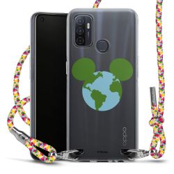 New Carry Case Transparent Stoff colourful/silber