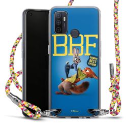 New Carry Case Transparent Stoff colourful/silber