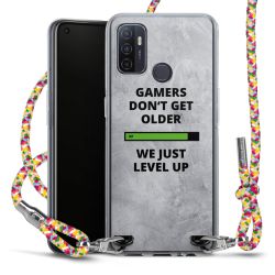 New Carry Case Transparent Stoff colourful/silber