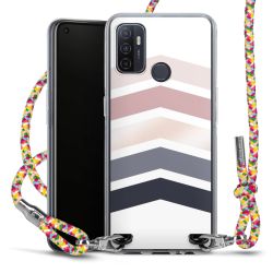 New Carry Case Transparent Stoff colourful/silber