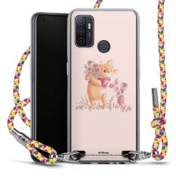 New Carry Case Transparent Stoff colourful/silber