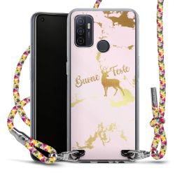 New Carry Case Transparent Stoff colourful/silber