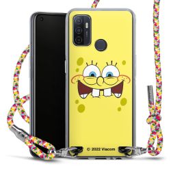 New Carry Case Transparent Stoff colourful/silber