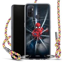 New Carry Case Transparent Stoff colourful/silber