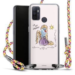 New Carry Case Transparent Stoff colourful/silber