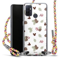 New Carry Case Transparent Stoff colourful/silber