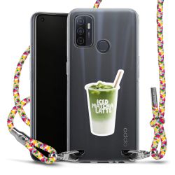 New Carry Case Transparent Stoff colourful/silber