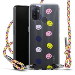 New Carry Case Transparent Stoff colourful/silber