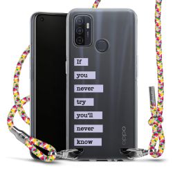 New Carry Case Transparent Stoff colourful/silber