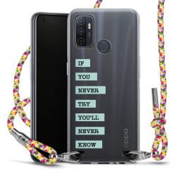 New Carry Case Transparent Stoff colourful/silber