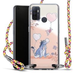 New Carry Case Transparent Stoff colourful/silber