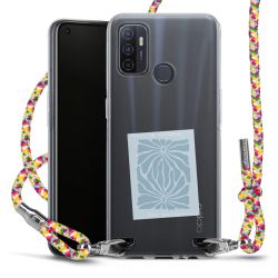 New Carry Case Transparent Stoff colourful/silber