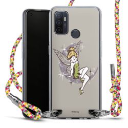 New Carry Case Transparent Stoff colourful/silber