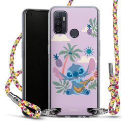 New Carry Case Transparent Stoff colourful/silber