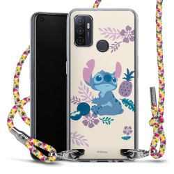 New Carry Case Transparent Stoff colourful/silber