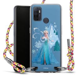 New Carry Case Transparent Stoff colourful/silber