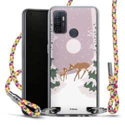 New Carry Case Transparent Stoff colourful/silber