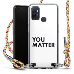 New Carry Case Transparent Stoff colourful/silber