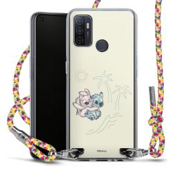 New Carry Case Transparent Stoff colourful/silber