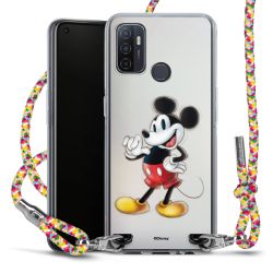 New Carry Case Transparent Stoff colourful/silber