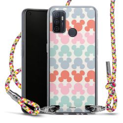 New Carry Case Transparent Stoff colourful/silber