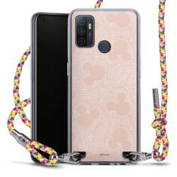 New Carry Case Transparent Stoff colourful/silber