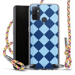 New Carry Case Transparent Stoff colourful/silber