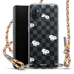 New Carry Case Transparent Stoff colourful/silber