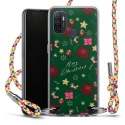 New Carry Case Transparent Stoff colourful/silber