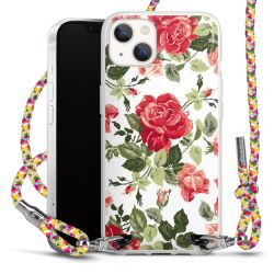 Carry Case Transparent Fabric colourful