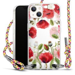 Carry Case Transparent Fabric colourful