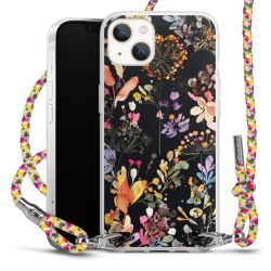 Carry Case Transparent Fabric colourful