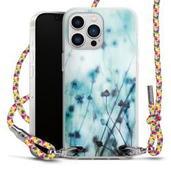 New Carry Case Transparent Stoff colourful/silber