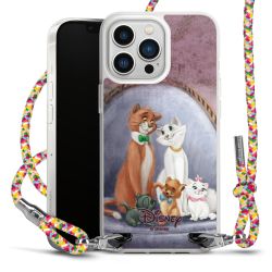 New Carry Case Transparent Stoff colourful/silber