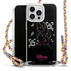 New Carry Case Transparent Stoff colourful/silber