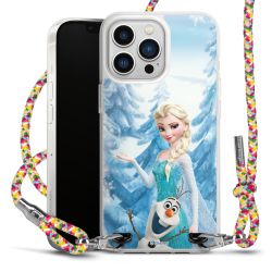 New Carry Case Transparent Stoff colourful/silber