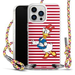 New Carry Case Transparent Stoff colourful/silber