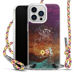 New Carry Case Transparent Stoff colourful/silber