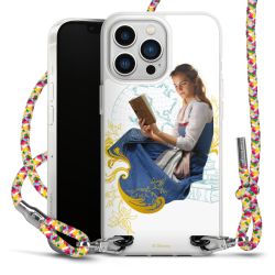 New Carry Case Transparent Stoff colourful/silber